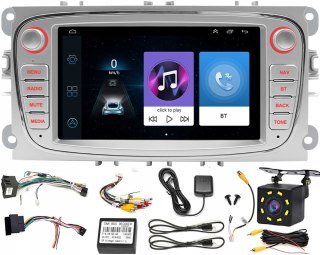 Radio samochodowe ALLNOEL FORD MONDEO MK4 FOCUS MK2 MK3 GALAXY S-MAX 2-DIN