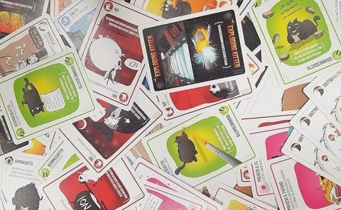 Karty do gry Wybuchające Kocięta Exploding Kittens gra anglojęzyczna