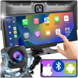 Radio Stacja Multimedialna Monitor Android Auto Apple Carplay DVR 2 Kamery