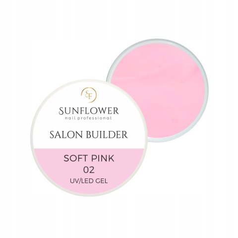 Salon Builder Soft pink 50g Żel UV Budujący