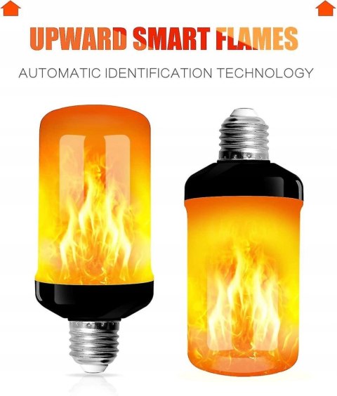 ŻARÓWKA FILAMENT OGIEŃ E27 5w Led Flame Effect Light