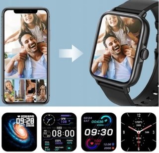 SMARTWATCH ZEGAREK MĘSKI ORAZ DAMSKI ROZMOWY SPORT