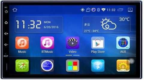 Panlelo PA09 2din Wi-Fi Bluetooth GPS android radio 1G RAM 16G ROM Karta SD