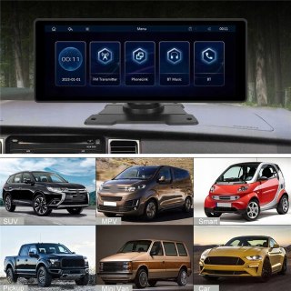 Uniwersalny ekran Multimedia radiowe Carplay Android kamera cofania+128Gb